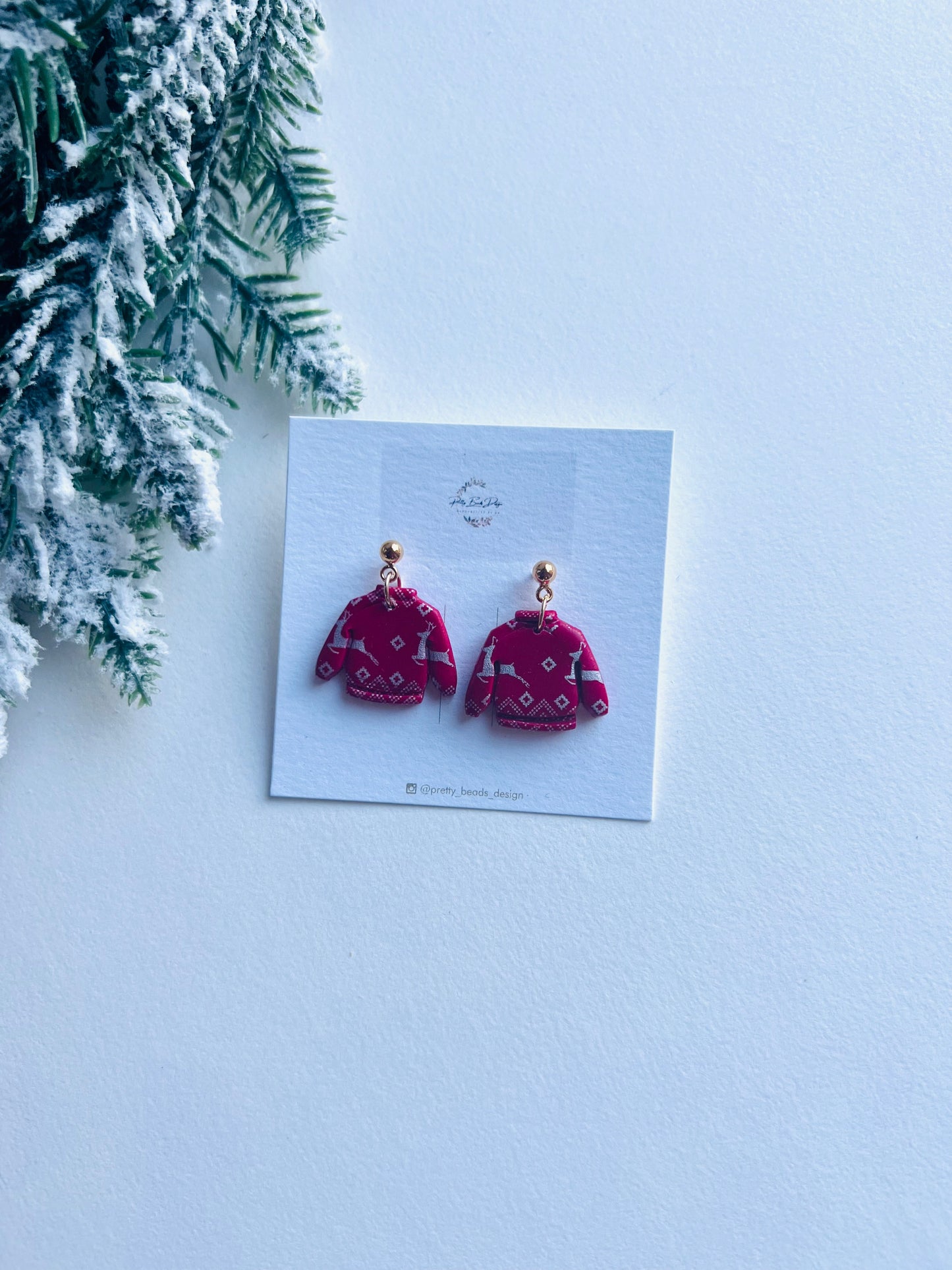 Christmas Sweater Earrings
