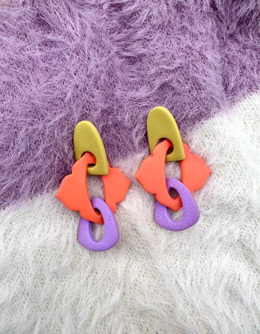 Links Earrings No: 6